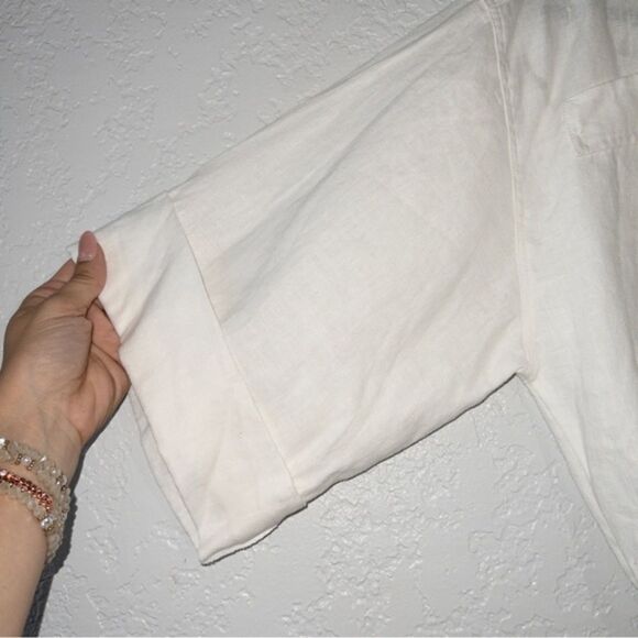 SIR The Label White Linen Romper Size 2 - Picture 4 of 8